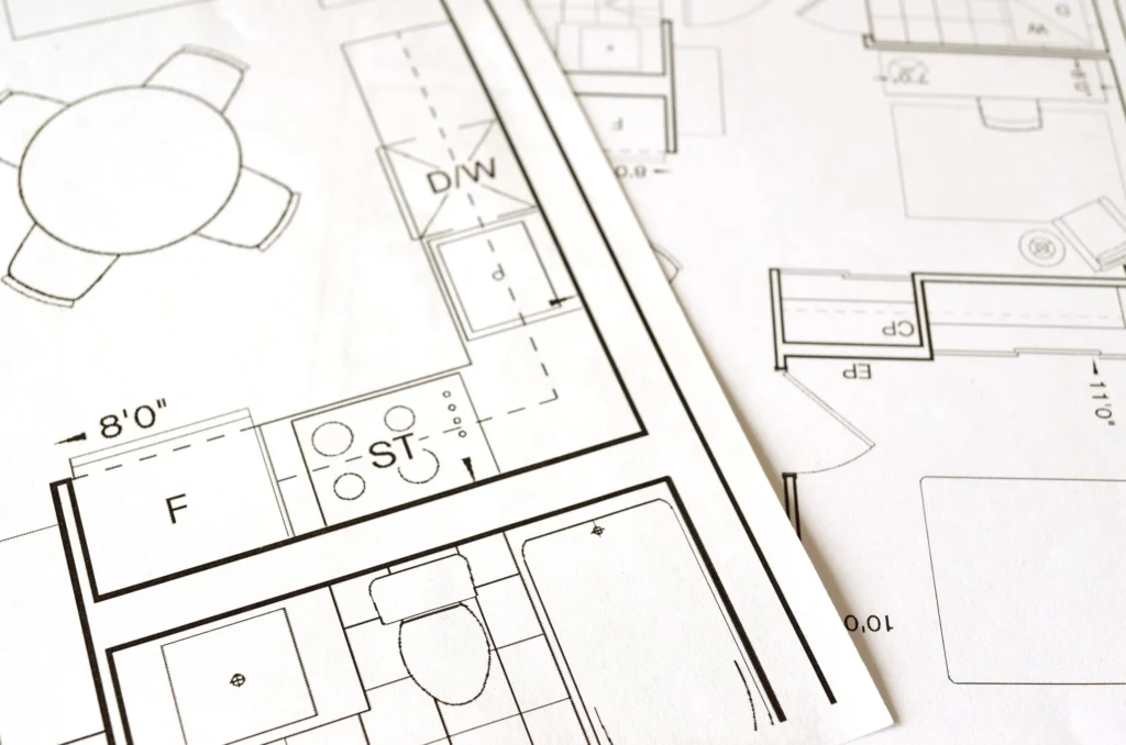 printed floor plans